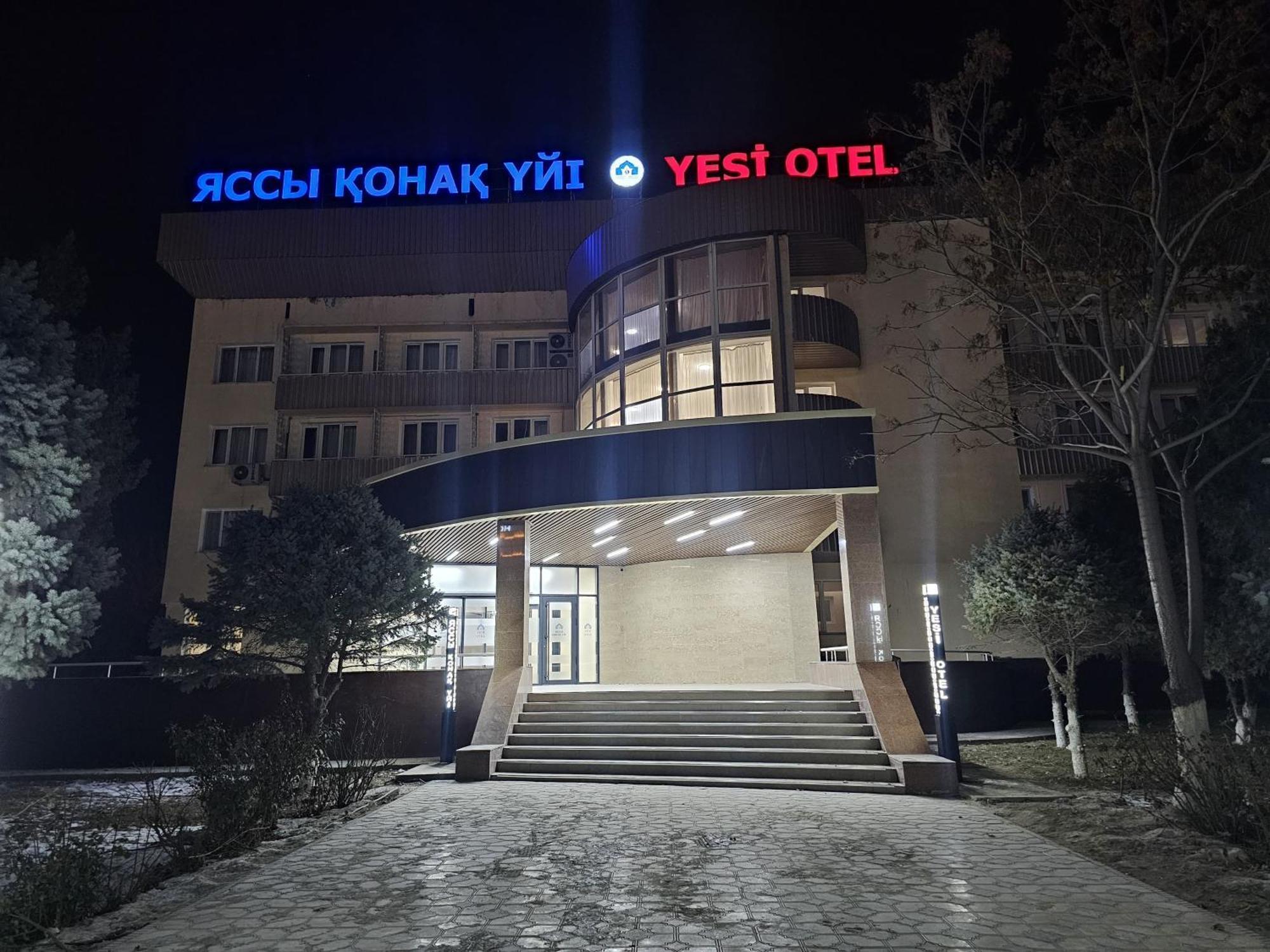 Yassy Hotel, Turkistan Exterior foto
